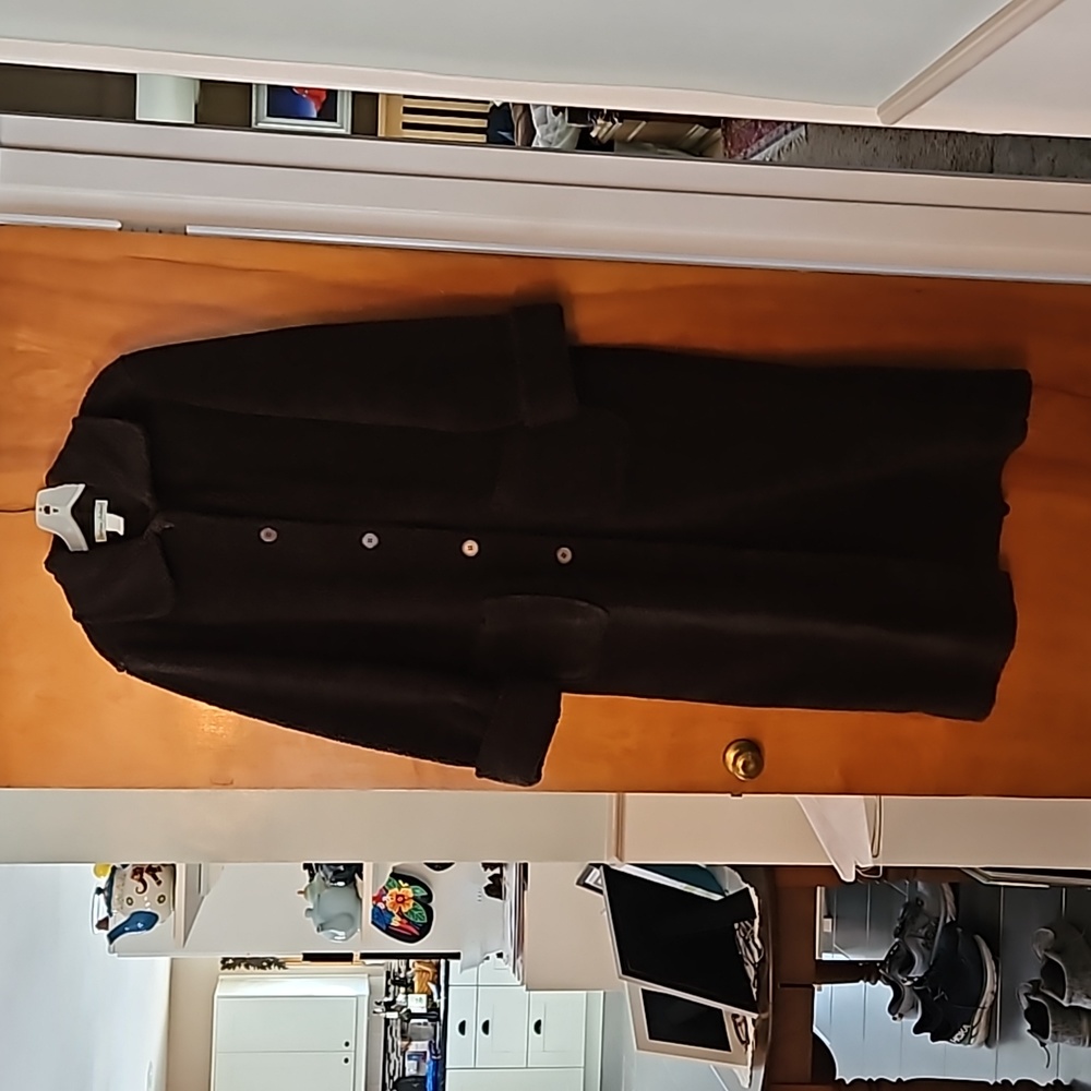 Dark brown coat